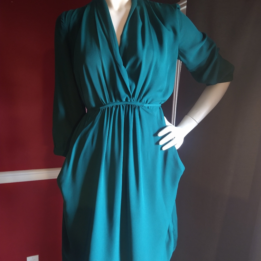 Green/blue Dress